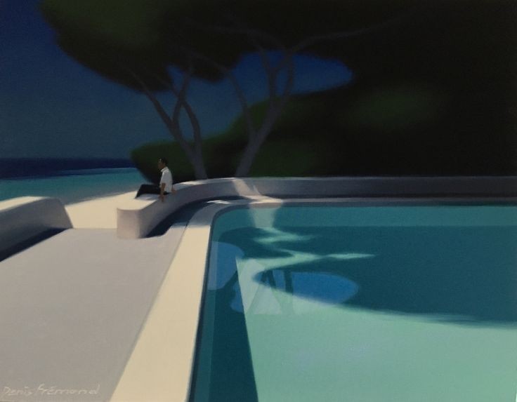 Sipping daiquiris at the shady end of the pool